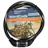 Wordcode 12mm x 1.8m Reflective Cable Lock