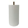 Adoored 73 x 150mm White Round Pine Furniture Leg