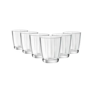 Bormioli Rocco Pulsar Glass Whiskey Tumblers - 300ml - Clear - Pack Of 12