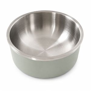 Art & Bob 2L Double Walled Green Pet Bowl