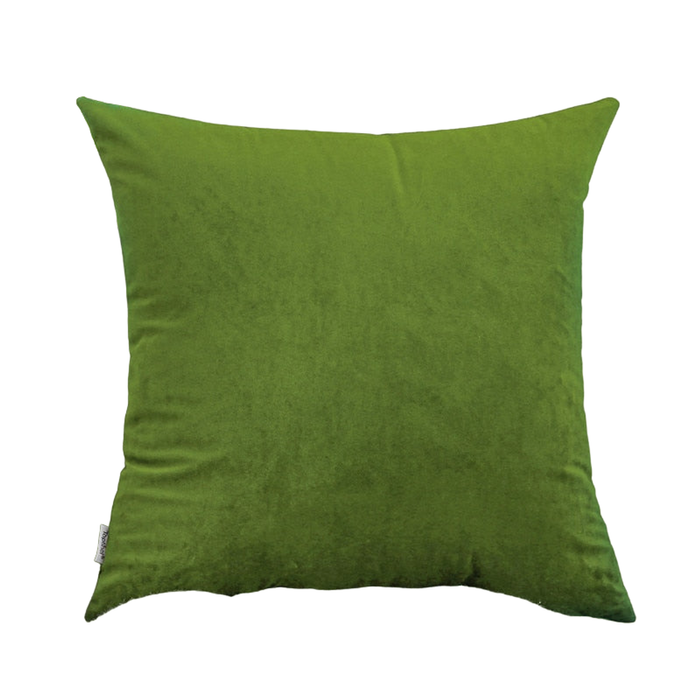 Velvet Pillow Cases Cushion Cover(60-Lime Green)40cmx40cm
