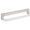 Hafele 206 x 34mm Nickel Brushed Cabinet Handle