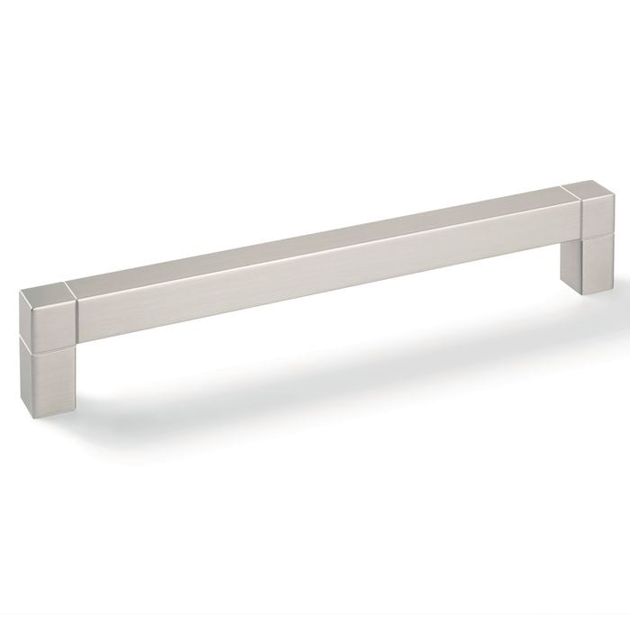 Hafele 206 x 34mm Nickel Brushed Cabinet Handle