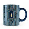 Bialetti Deco Glamour Coffee Mug - Blue