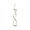 Lexi Lighting Ainhoa LED Floor Lamp - Gold 140 cm