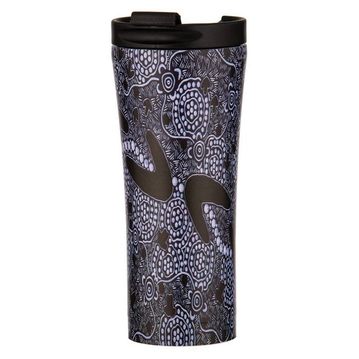 Ashdene Stainless Steel 500ml Maintaining Our Culture Travel Mug - Black