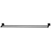 Mondella 935mm Matte Black Rococo Double Towel Rail