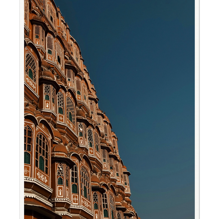 Galrie Hawa Mahal Jaipur - Architectural Marvel Art Photography Print, Poster Only, A2 42 x 60cm (16 x 24inch)
