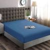 2000TC Ultra Soft Super King Fitted Sheet Set- Navy