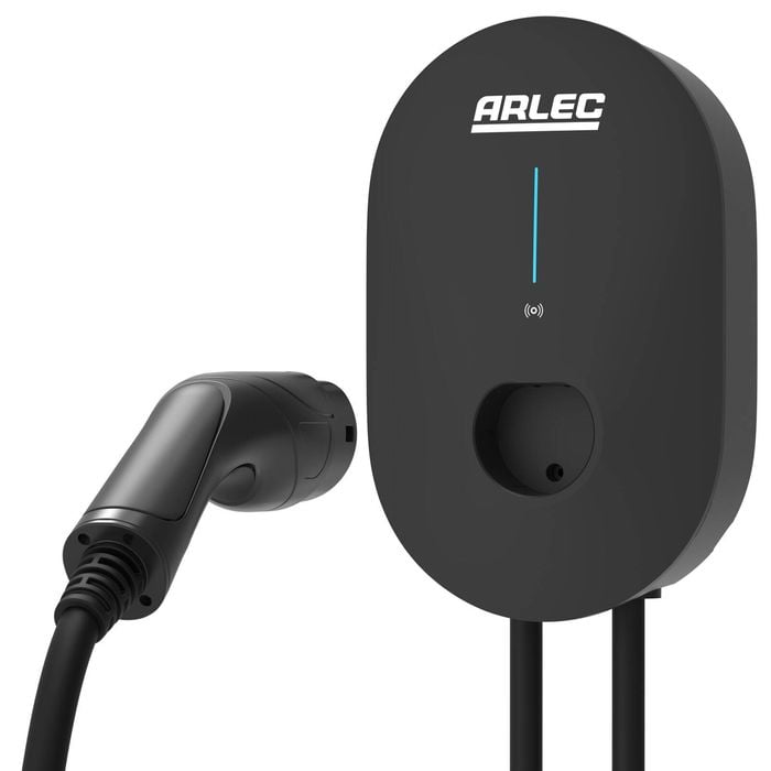 Arlec IP55 7kW 32A Single Phase Type 2 Connector EV Charger With 5m Cable
