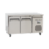 Exquisite Two Solid Doors Underbench Storage Freezers 314 Litre