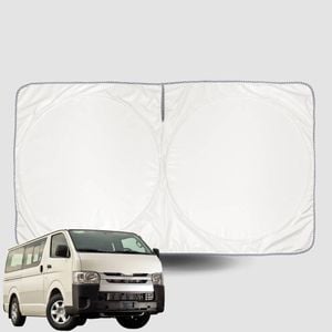 Windscreen Sun Shade for Toyota Hiace Van (SLWB)2005-2018 Universal Fit Window Visor UV Block XL