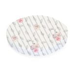 Babyhood Amani Bebe Organic Jersey Cotton Round Fitted Sheet - Vintage Floral