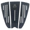 Summer vibes 3-Piece Surfboard Tail Pad / Deck Grip / Traction - Black