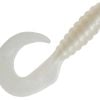 8 Pack of Zman 2.5 Inch Grubz Soft Plastic Lures -  Shimmer Pearl