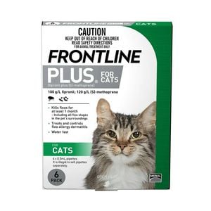 Frontline Plus For Cats 6 Pack