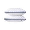 Luxor Twin Pack Australian Made Blue Diamond Checked Ultra Plush Standard Pillow