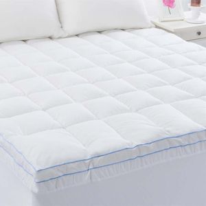 Cloudland King Single White 750GSM Memory Resistant Microball Fill Mattress Topper - KSB