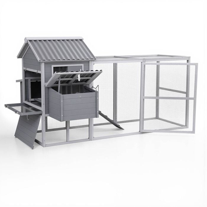 i.Pet Chicken Coop Wooden 228x150x130cm