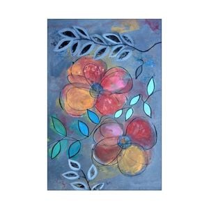 Artey | Floral I - Stretched Canvas - Stretched Canvas - 40 x 60cm