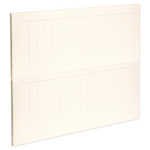Kaboodle 900mm Antique White Country 2 Drawer Panels