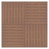 Good Times Decking 130-220mm (High) x 2288 x 2288mm Leatherwood Ekodeck 4 Module Kit