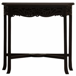 Jepara Carved Hall Table (Chocolate)