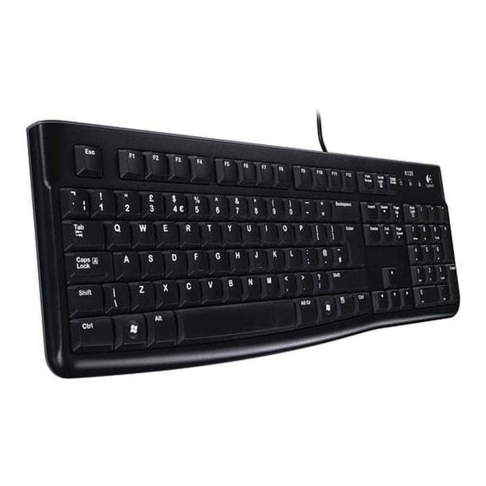 Logitech K120 Wired Usb Keyboard Black [920-002582]