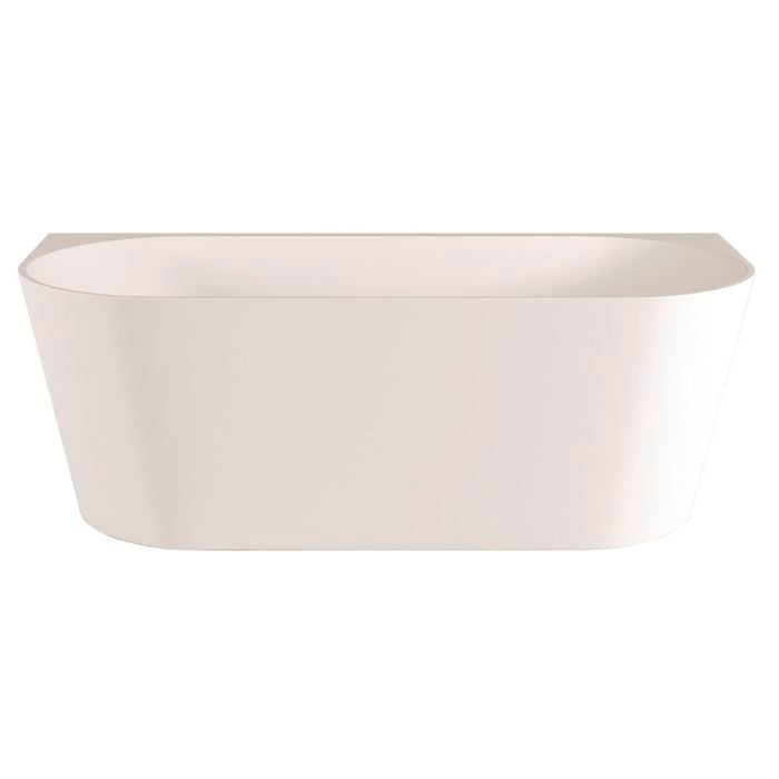 Rick Mclean's Bathware 1500mm Modern Back To Wall Free Standing Bath