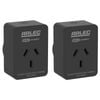 Arlec Grid Connect Smart Plug In Socket With Energy Meter - Twin Pack