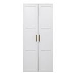 European Cabinetry Hamptons Deco Gold Handle Stockholm Storage Cupboard