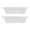 2PK Ecology Signature 30.5x14cm Rectangular Baker - White