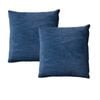 Alastairs Ruby Navy Pair of European Pillowcases 65 x 65 cm