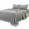 King Bed Sheet Set 4 Piece 2000TC Bedding Sheets and Pillowcases, Breathable, Wrinkle Fade Stain Resistant