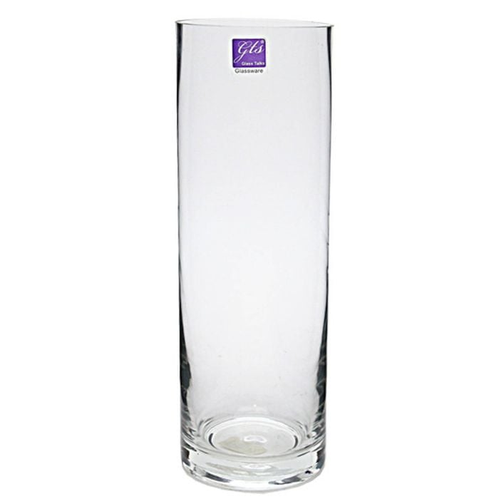 Glass Talks - Glass Cylinder Vase 10x30cmH