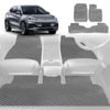 6D Diamond Car Floor Mats for BYD Atto 3 2022-Current-Full Set-Grey-Outback GT