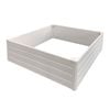 Sandleford 1220 x 1220 x 380mm White Nuvue Raised Garden Bed