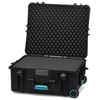 Hprc 2700w - Wheeled Hard Case With Cubed Foam (black) - New
