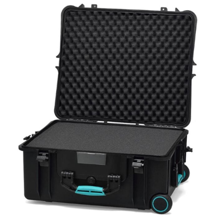 Hprc 2700w - Wheeled Hard Case With Cubed Foam (black) - New