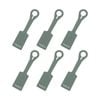 6PK Tosca Silicone Travel Luggage Suitcase Bag Tag Moss