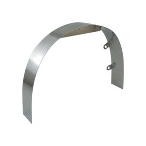 Fan Shroud Universal Chrome Steel 3" Wide Chev Ford Holden Hot Rod
