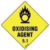 Pinnacle 270 x 270mm Poly Oxidising Agent 5.1 Sign