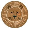 Kids Washable 120x120cm Round Leo Rug