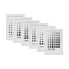 6PK Braz Venice Image Photo Document Display Frame 13x18cm White