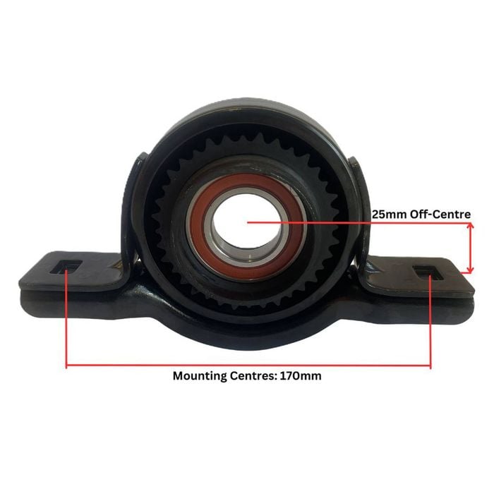 Driveshaft Centre Bearing For Ford Falcon FG FG X RWD Heavy Duty 25mm Offset