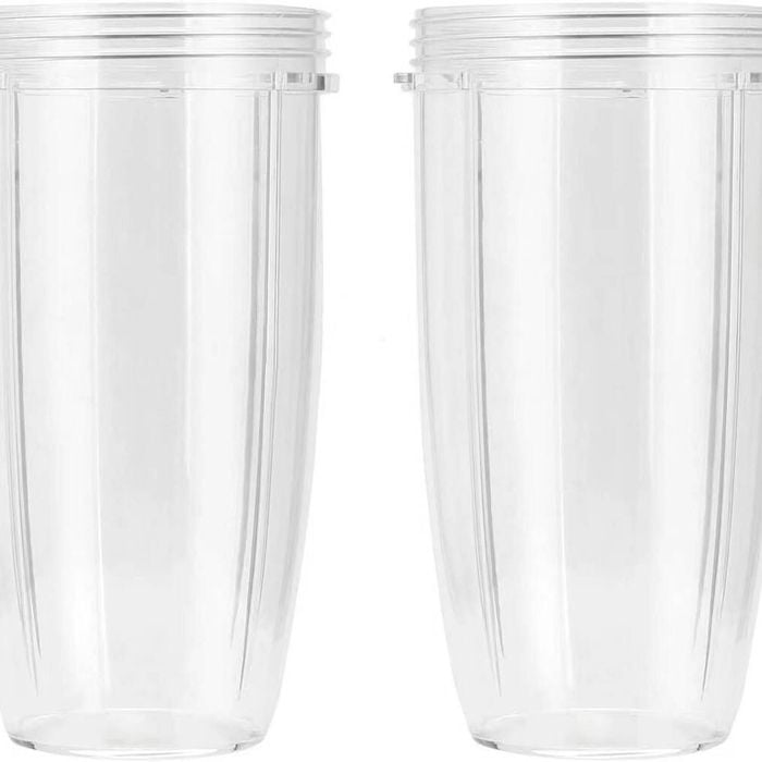 Provecta 2 Pack 24oz Replacement Blender Cups Compatible with NutriBullet 600W 900W