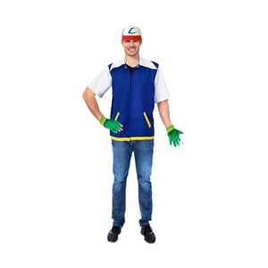 More Than Party Adult Monster Trainer Costume Complete Outfit Set S/M