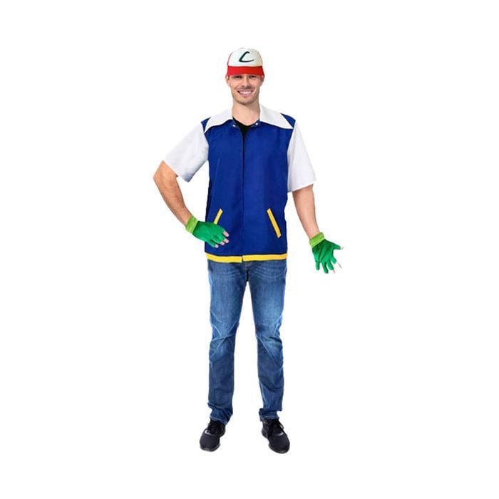 More Than Party Adult Monster Trainer Costume Complete Outfit Set S/M