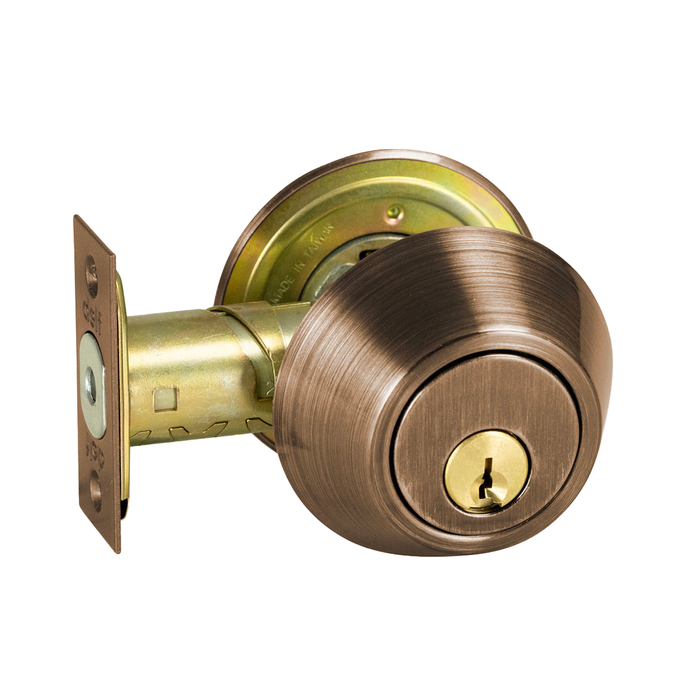 Delf Antique Cooper Double Cylinder Heavy Duty Deadbolt