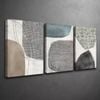 3 Set of Modern Minimalist Geometric Shapes  Print 100% Australian Made 3 x 40x60cm  (Stretched)